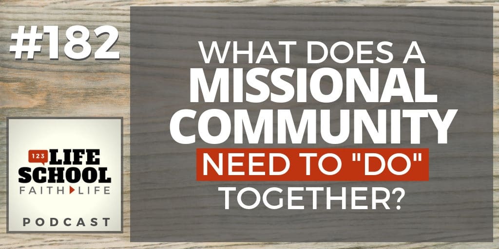 what does missional community do together