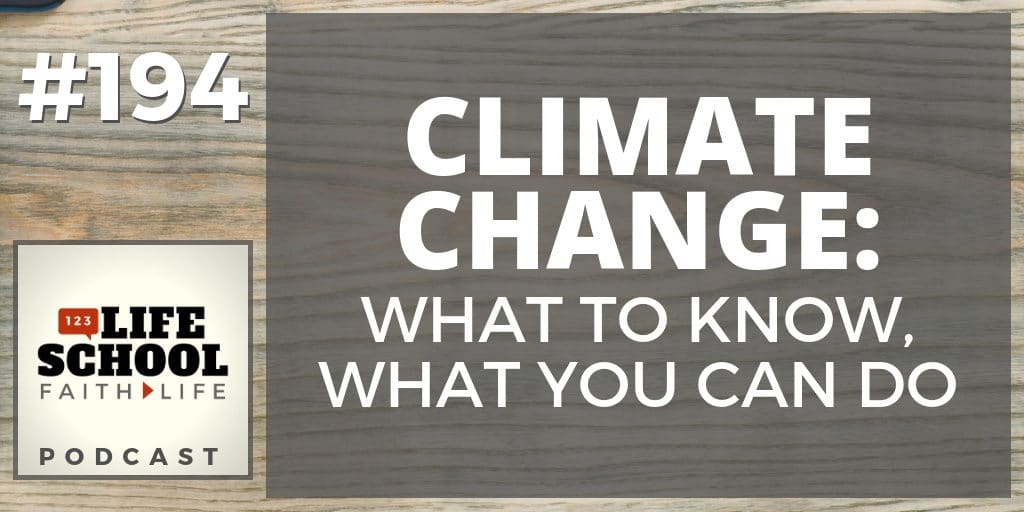 climate change what you can do